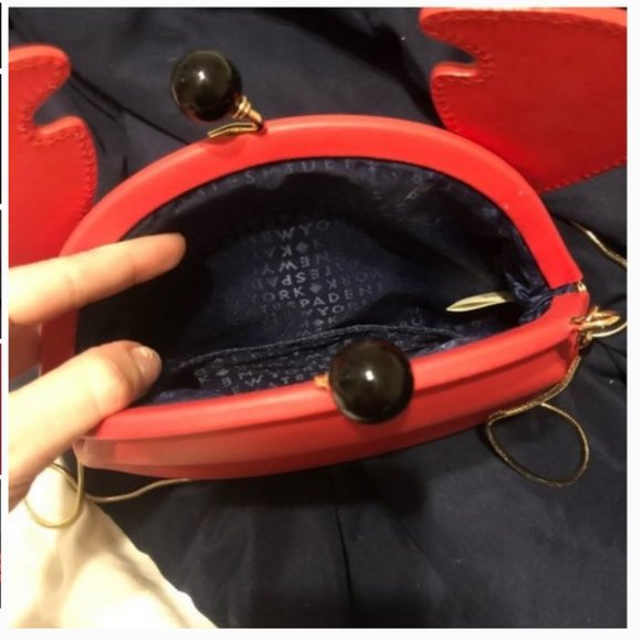 kate spade make a splash crab purse crossbody nwot - Picture 6 of 7
